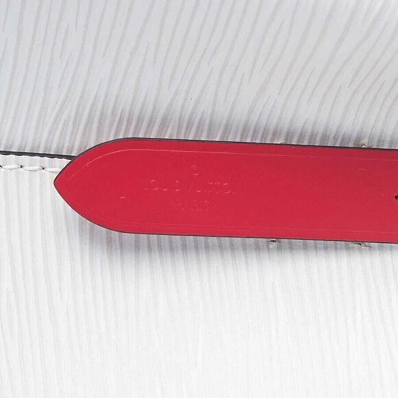 Louis Vuitton White/Black/Scarlet Epi Leather NeoNoe BB Bag - Picture 11 of 12